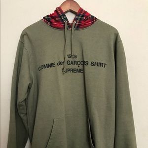 Supreme Comme de Garçon Hoodie Large